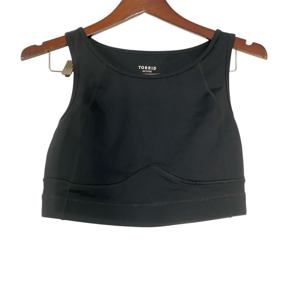 Torrid Active Low-Impact Sports Bra Black Size 0X plus size - Picture 4 of 6
